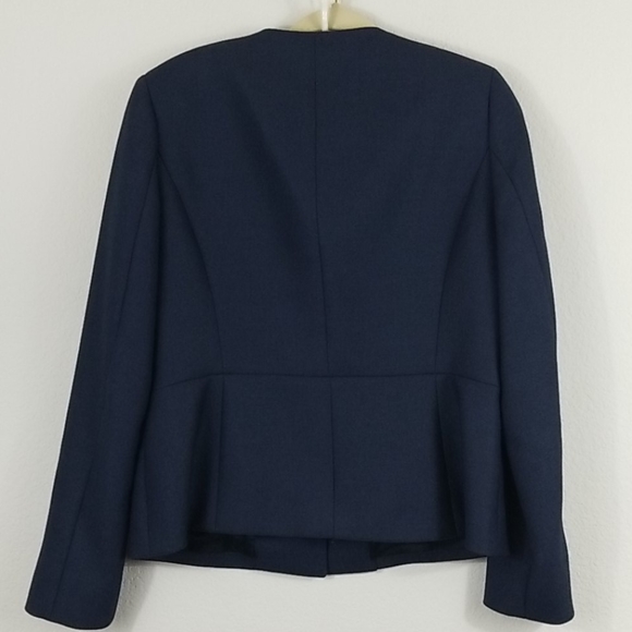 ANNE KLEIN NAVY SKIRT SUIT SIZE 10 - Picture 4 of 8